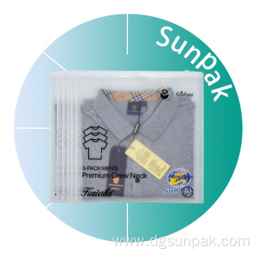transparent personalized small zipper plastic bags